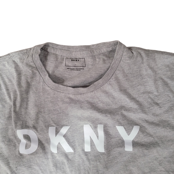 DKNY Women's Missy Everyday Short Sleeve Logo Tee - Picture 5 of 5